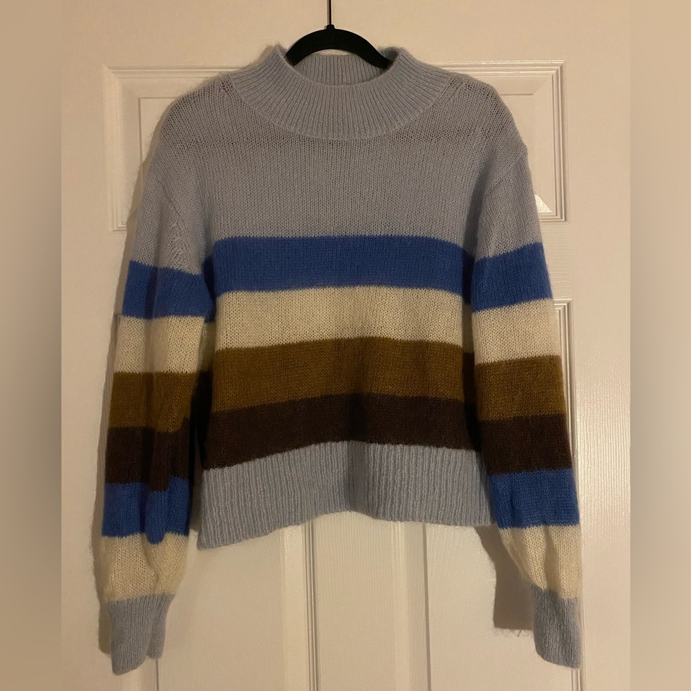& Other Stories Mohair blend stripe sweater